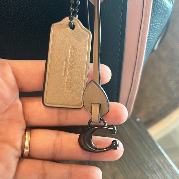 Coach Dreamer crossbody satchel bag in color block - Picture 9 of 16